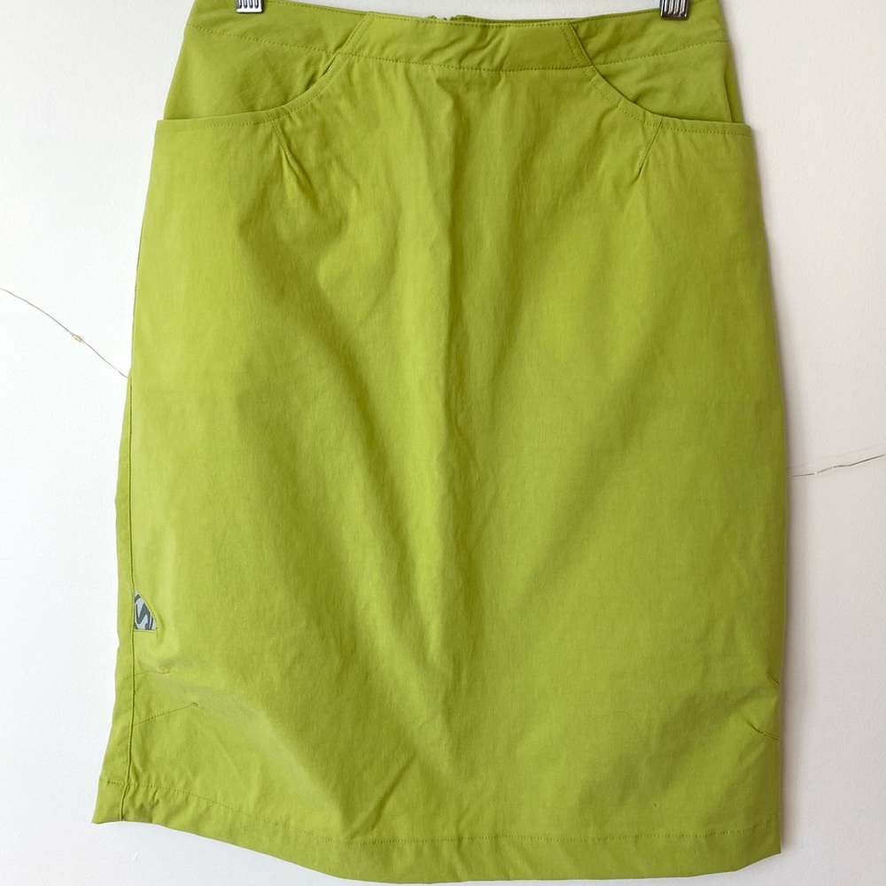 Sun Valley Summer Skirt Short Sporty Lime Green